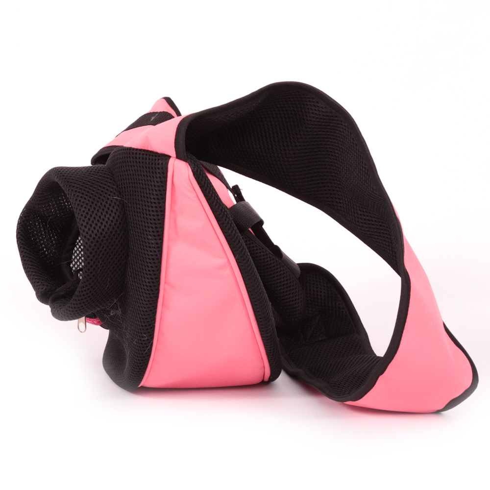 ПР0057170 Сумка-слинг для собак розовая пудра YORIKI  - Вид №1