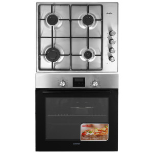 9280260 Духовой шкаф электрический Simfer B6EM56070 + Варочная поверхность газовая Simfer H60Q40M400