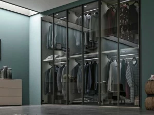 Gruppo Tomasella Модульный шкаф из стекла Metropolis