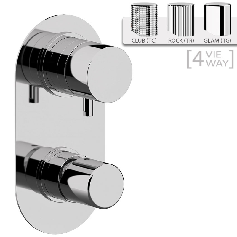 TG612D4 Смеситель для душа DANIEL RUBINETTERIE Trilogy - Вид №2