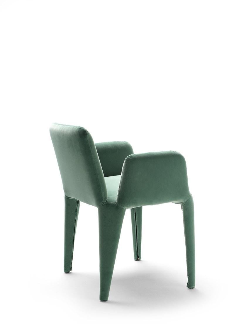 EPÒNIMO Бархатное кресло с подлокотниками Nova Nv008 - Вид №1