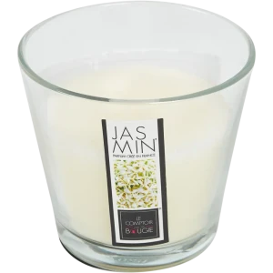 Свеча парафиновая в стакане жасмин 8.3 см