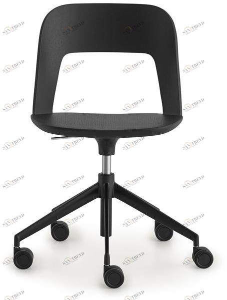 Lapalma Регулируемое по высоте офисное кресло из ткани на колесиках Arco S216