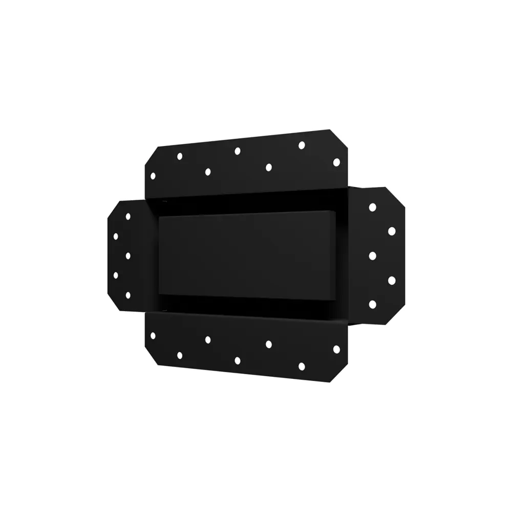 Вентиляционная решетка ERA SGR 190×290 мм стальная черная 89439685 STLM-1583034