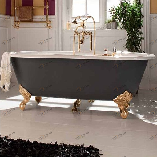 Ванна чугунная с ножками VRG 1915GR Gaia DUAL VRG1915GR