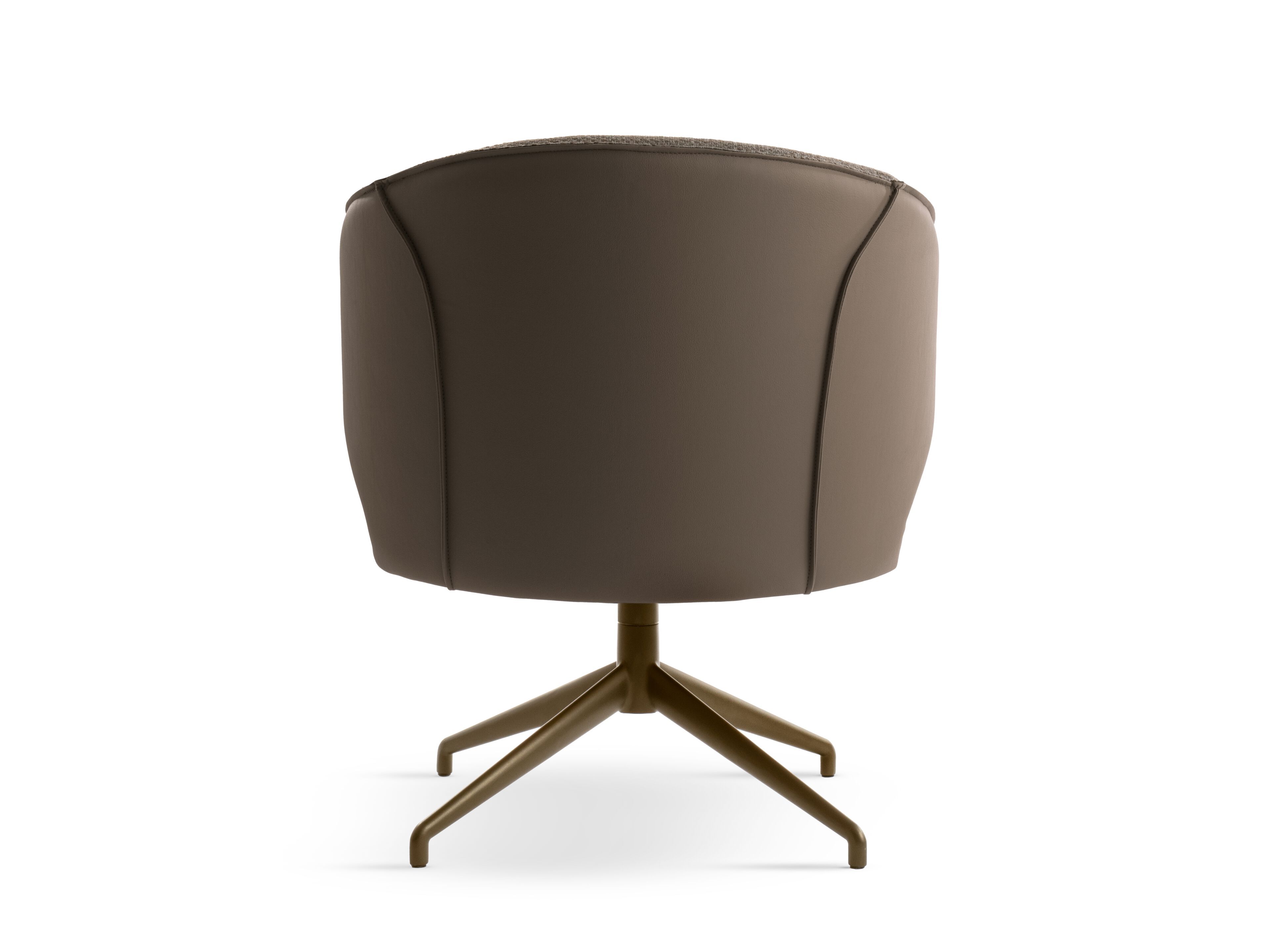 Кожаное вращающееся кресло с подлокотниками EFORMA Manta ARCH-00124045 - Вид №2