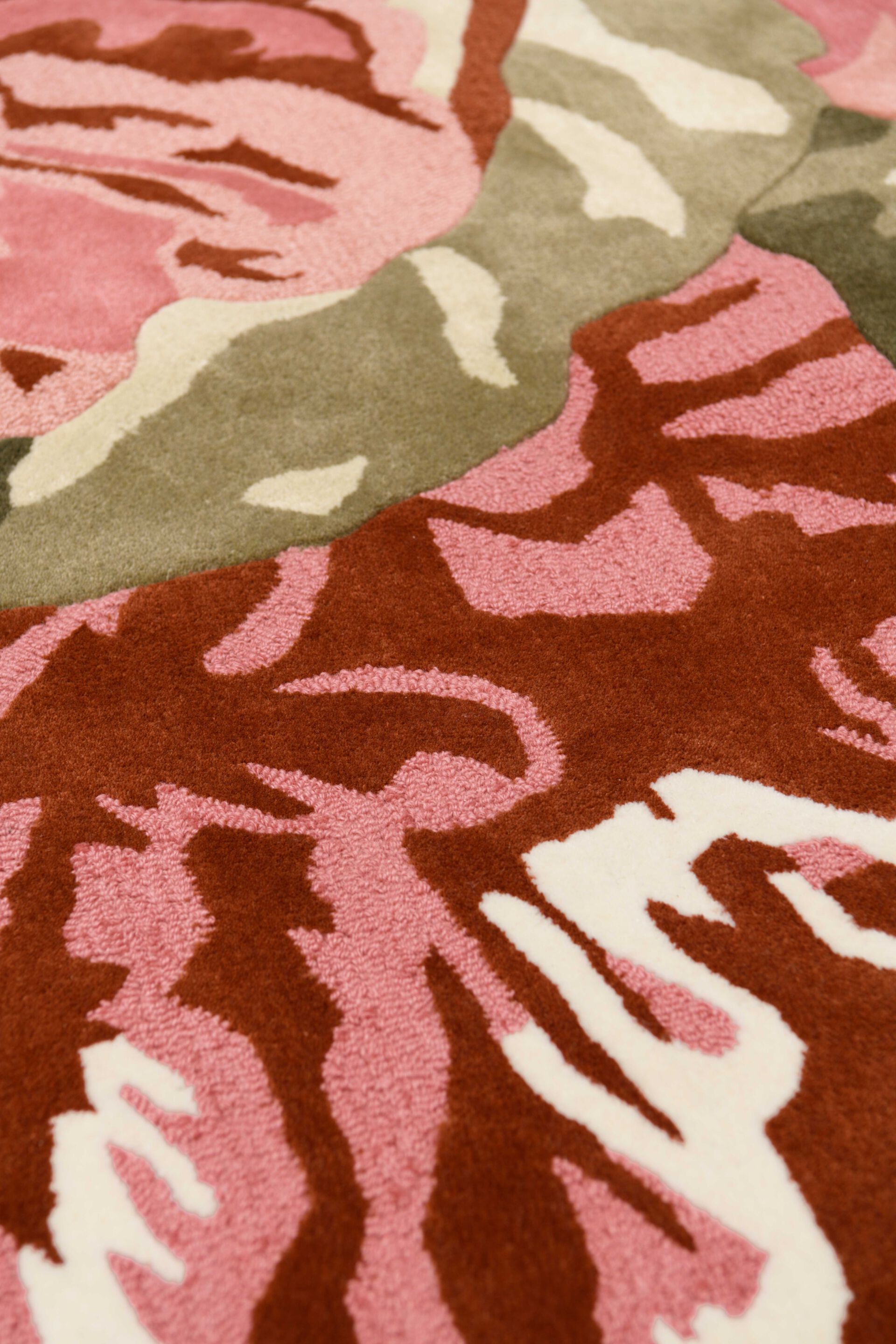 Изготовленный на заказ шерстяной цветочный ковер LELIEVRE Quenin-Belle Époque ARCH-00076509 - Вид №4