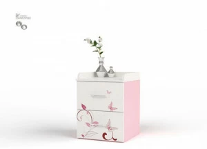 Тумба прикроватная ABC-KING Фея розовая