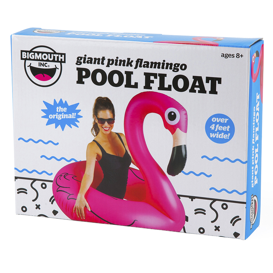 BMPFPF Круг надувной , pink flamingo BigMouth  - Вид №13