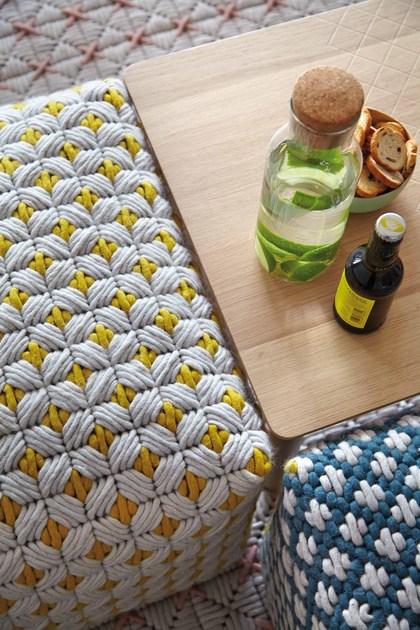 GAN Прямоугольный коврик ручной работы из ткани Silaï sun-id-1498932 - Вид №32