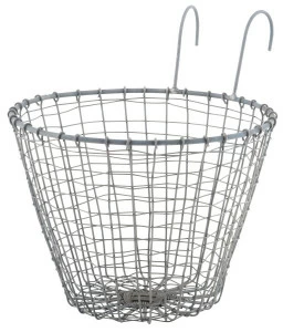 Корзинка металлическая с крючками серая Ib Laursen IB LAURSEN  00-3950126 Серый