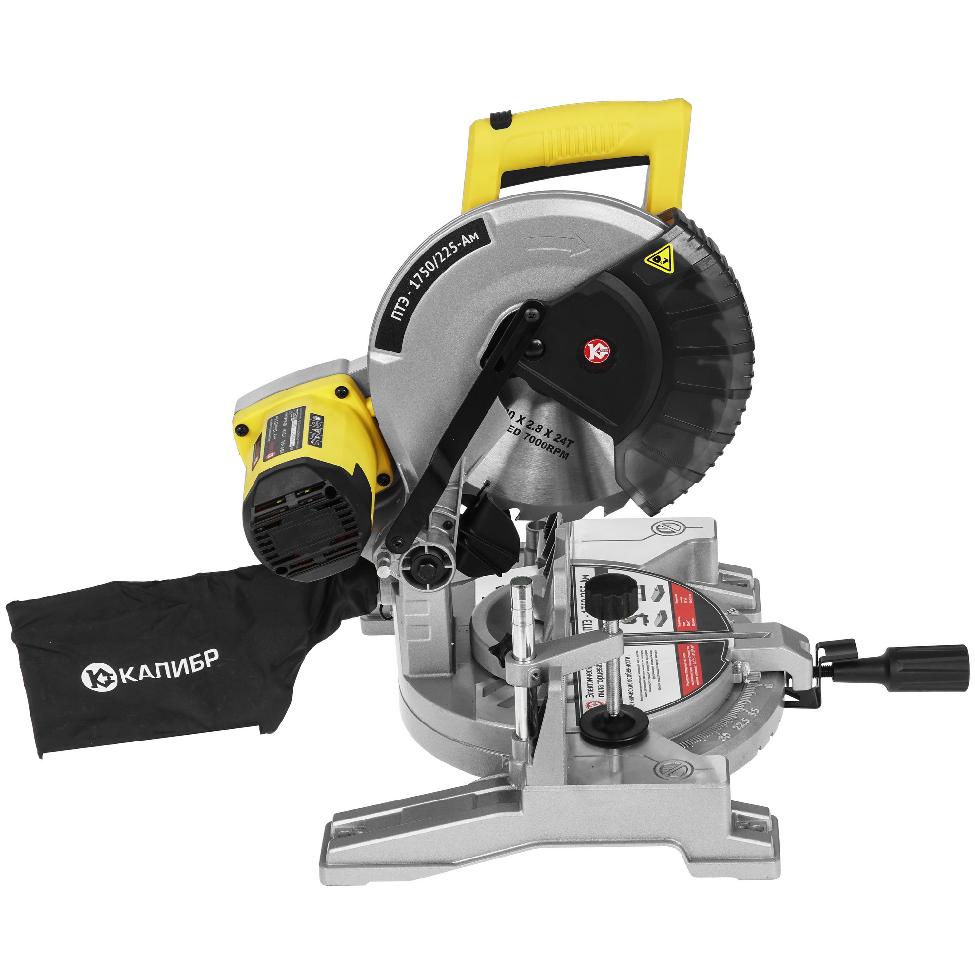 Торцовочная пила  Калибр ПТЭ-1750/255-Ам 1241628 STDN-0123718 - Вид №3