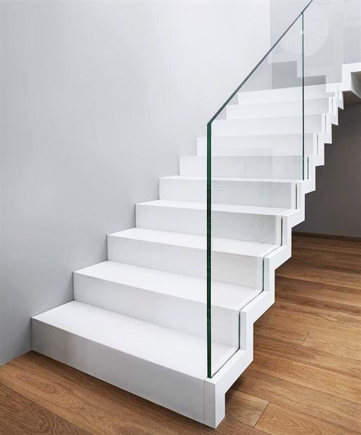 Siller Treppen L-образная открытая лестница из Corian® Zig-zag sun-id-1346046 - Вид №4