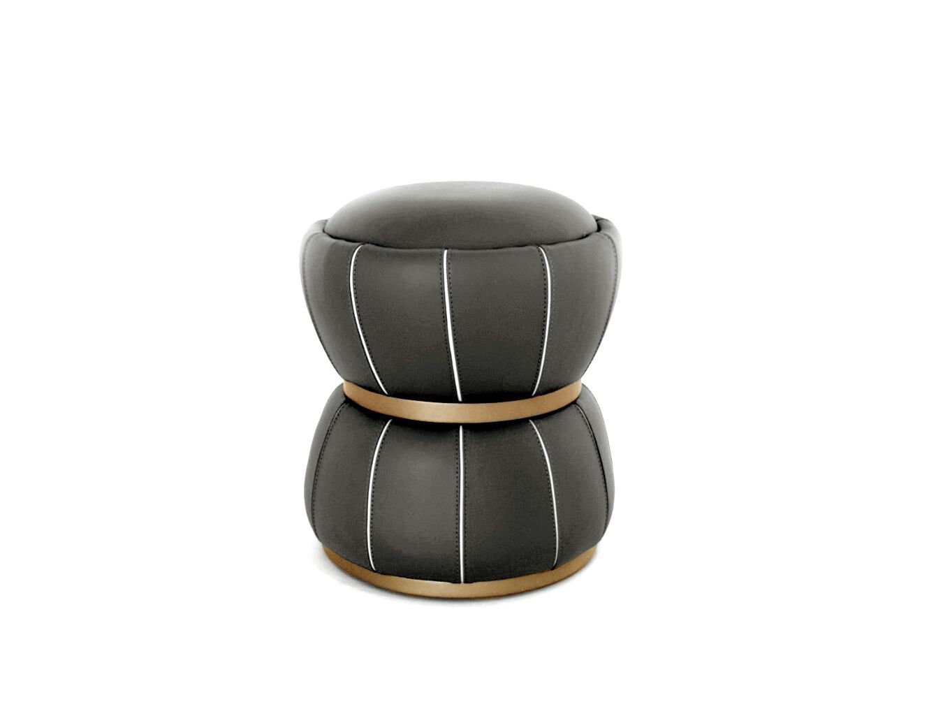 Круглый пуф из ткани ABLE ELIZABETH ARCH-00079590