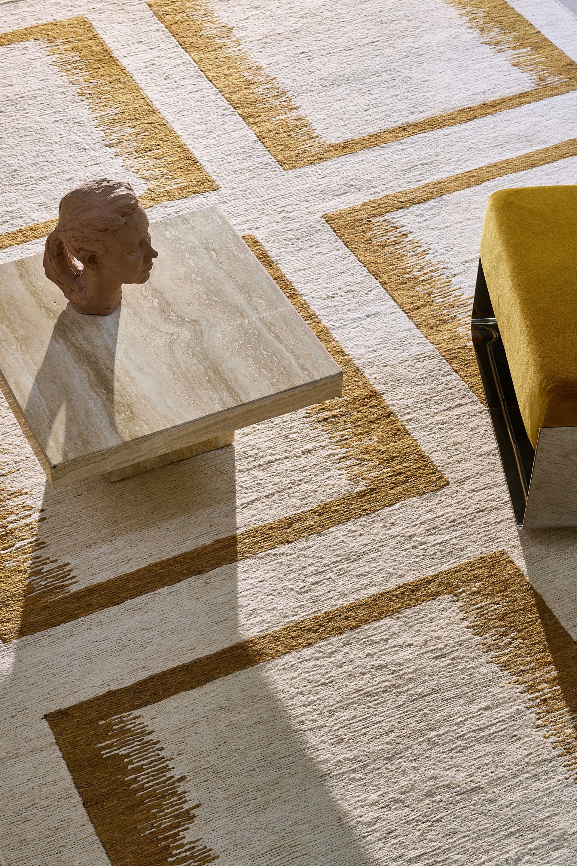 Ковер ручной работы из мешковины Toulemonde Bochart остров ARCH-00135130 - Вид №3