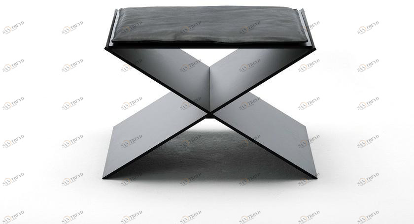 Living Divani Низкий табурет, обитый кожей sun-id-1406219