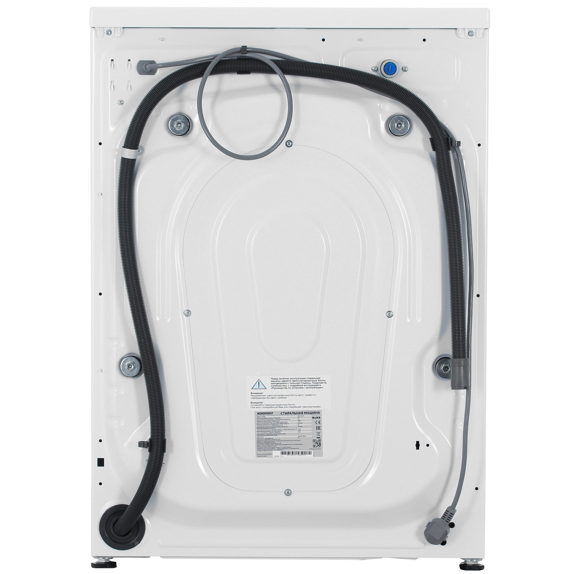 9021316 Стиральная машина Nordfrost WM 6100 W белый STDN-0074781 - Вид №9