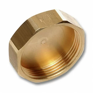 276114R SANHA 761 соед.для шлангов, латунь, заглушка 1/4 мм