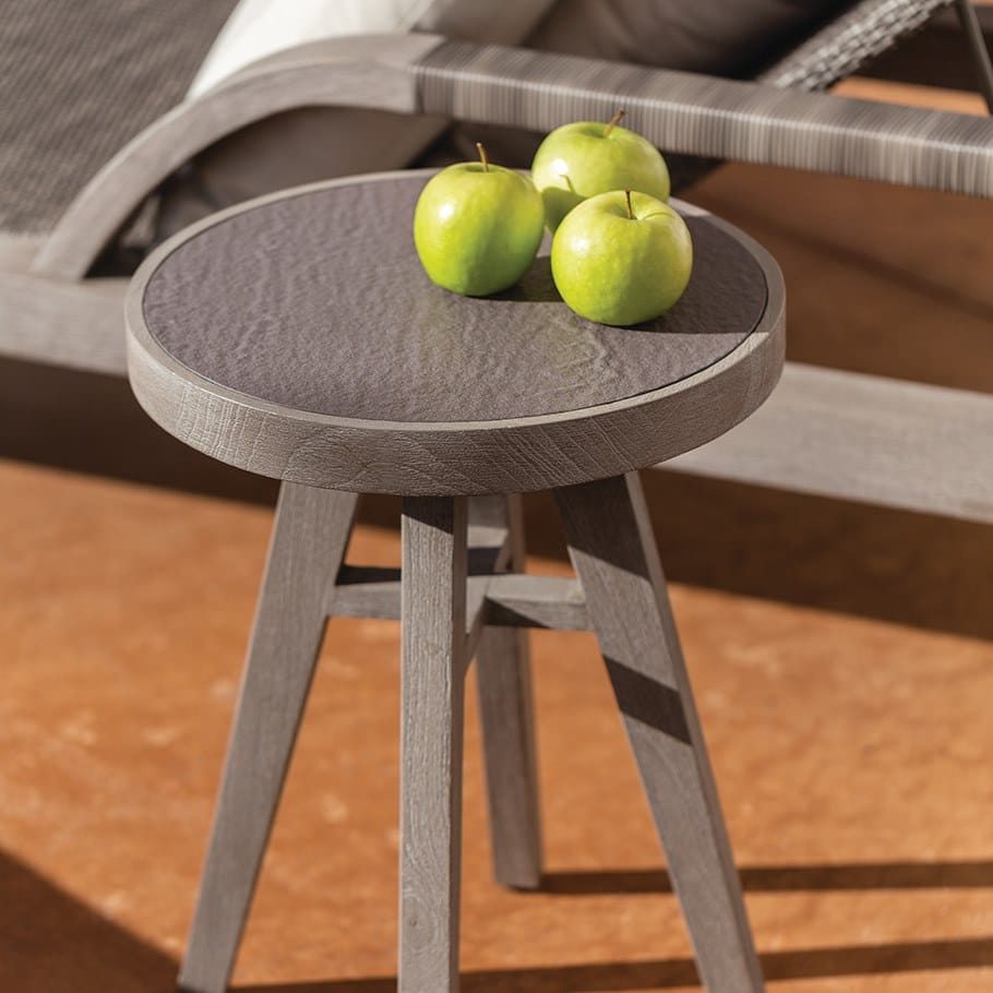 Круглый стол из тикового дерева JANUS et Cie Альпинарий ARCH-00114040 - Вид №3