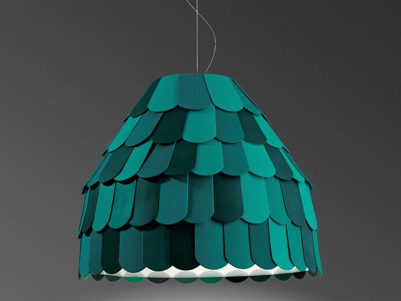 Fabbian Подвесной светильник из пластика Roofer sun-id-1391898 - Вид №2