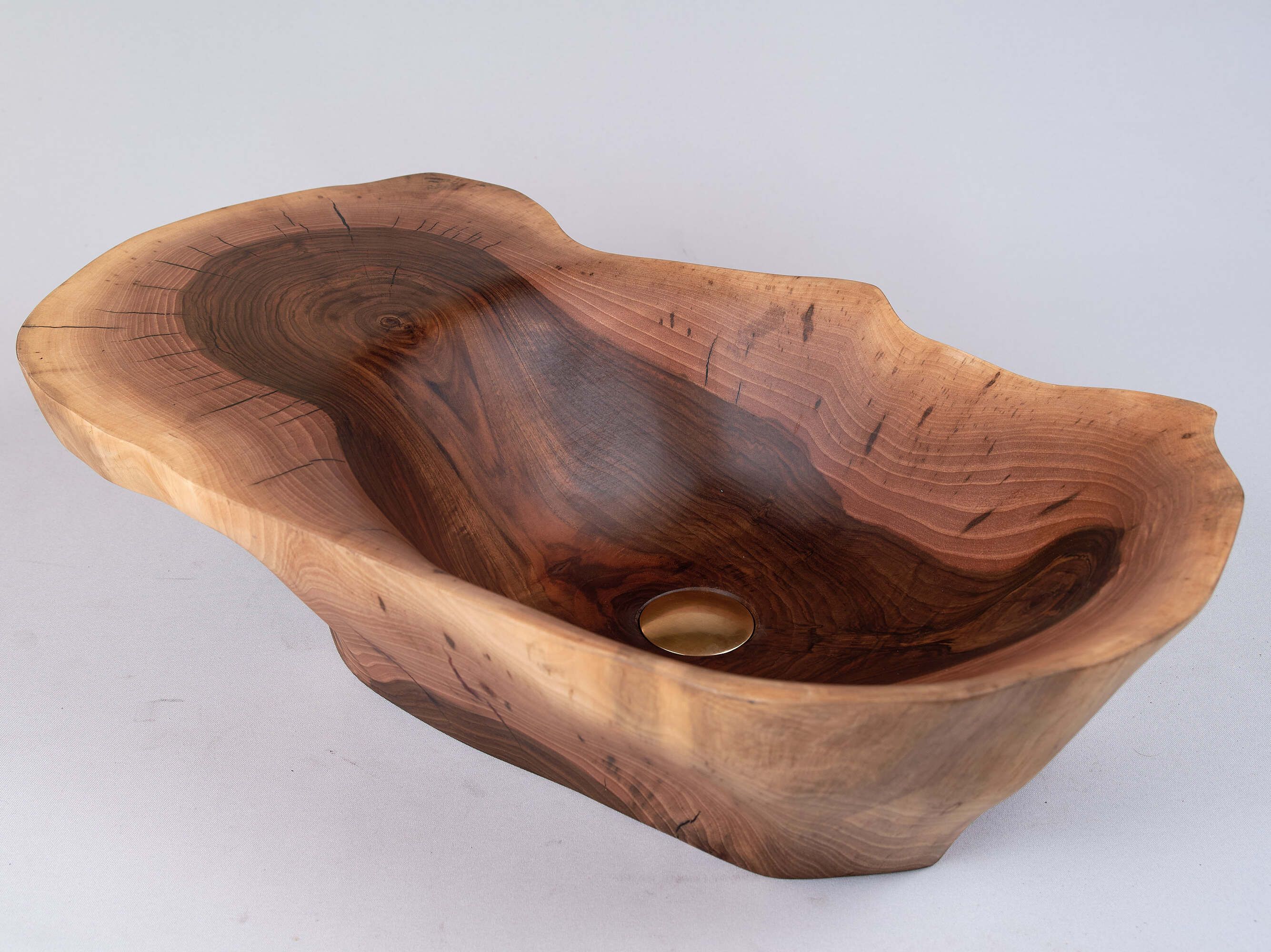 Твердая деревянная раковина / умывальник Logniture Banik ARCH-00025167