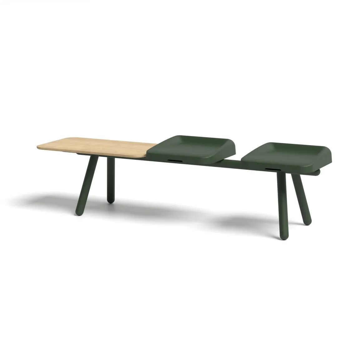 Сиденье на полиуретановой панели со столом Bõln Slim ARCH-00080769 - Вид №1