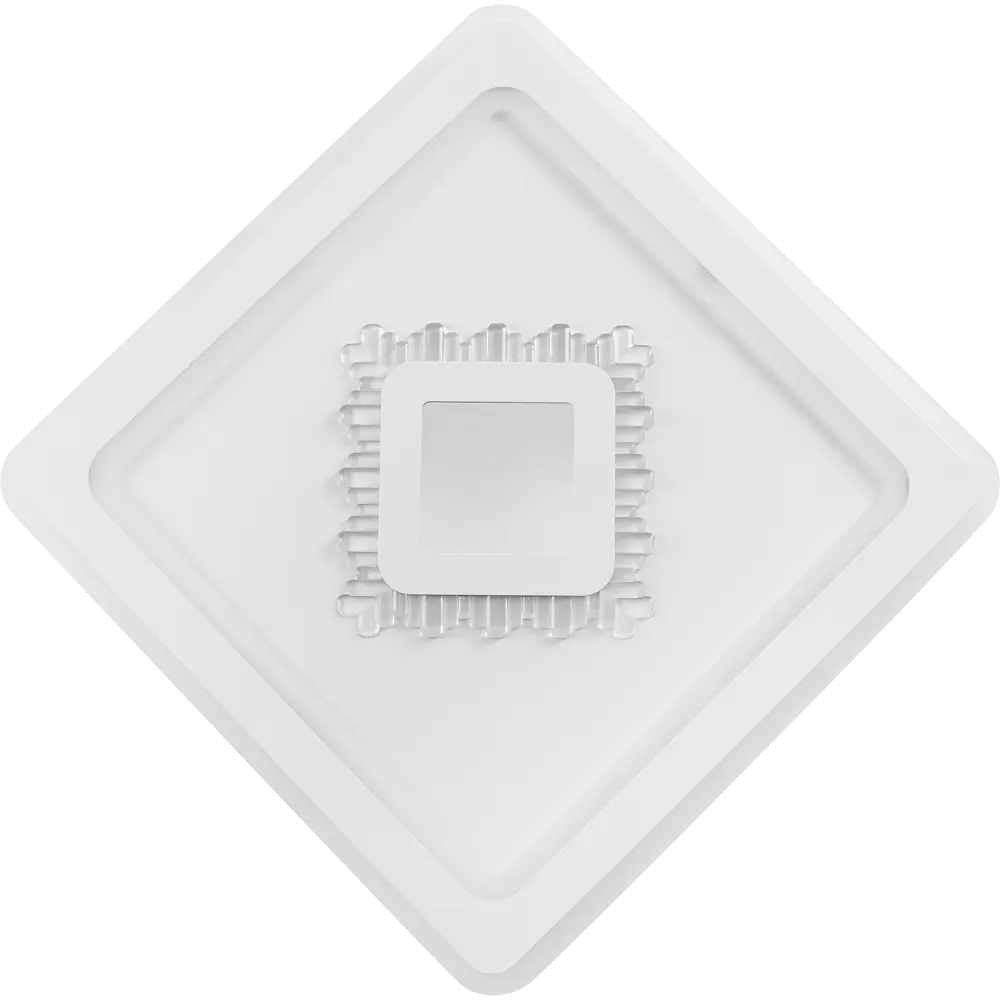 Люстра потолочная светодиодная диммируемая Ritter Crystal 3D 52367 3 с д/у 120 Вт 40 м² регулируемый белый свет цвет белый 84856782 STLM-2029706  - Вид №5