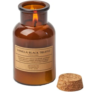 Свеча ароматизированная Vanilla&Blacktruffle коричневый 10.5 см 89348181 STLM-2002526