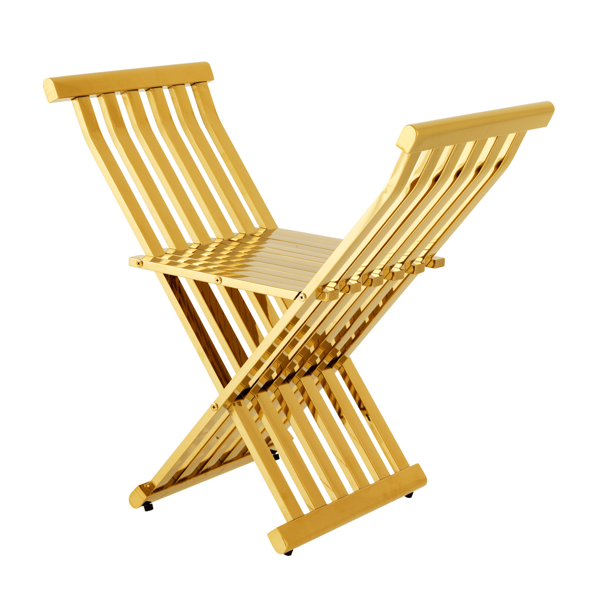 Табурет Cedric от Eichholtz Латунь EICHHOLTZ EICHHOLTZ 060448 Латунь  - Вид №1