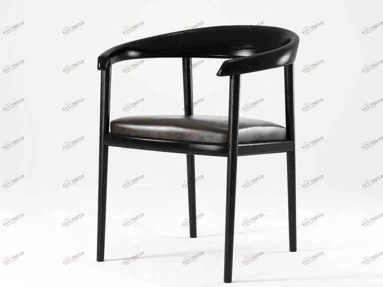 KARPENTER Кожаное кресло с подлокотниками Chillax sun-id-1490545