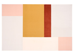 Ковер ручной работы с геометрическим рисунком