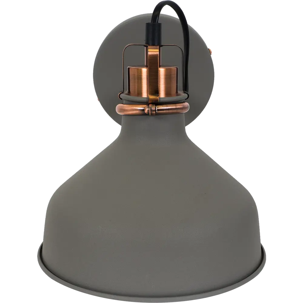 Бра Amsterdam WML-425 1xE27x40 Вт металл цвет серый CAMELION STLM-2113573 - Вид №1