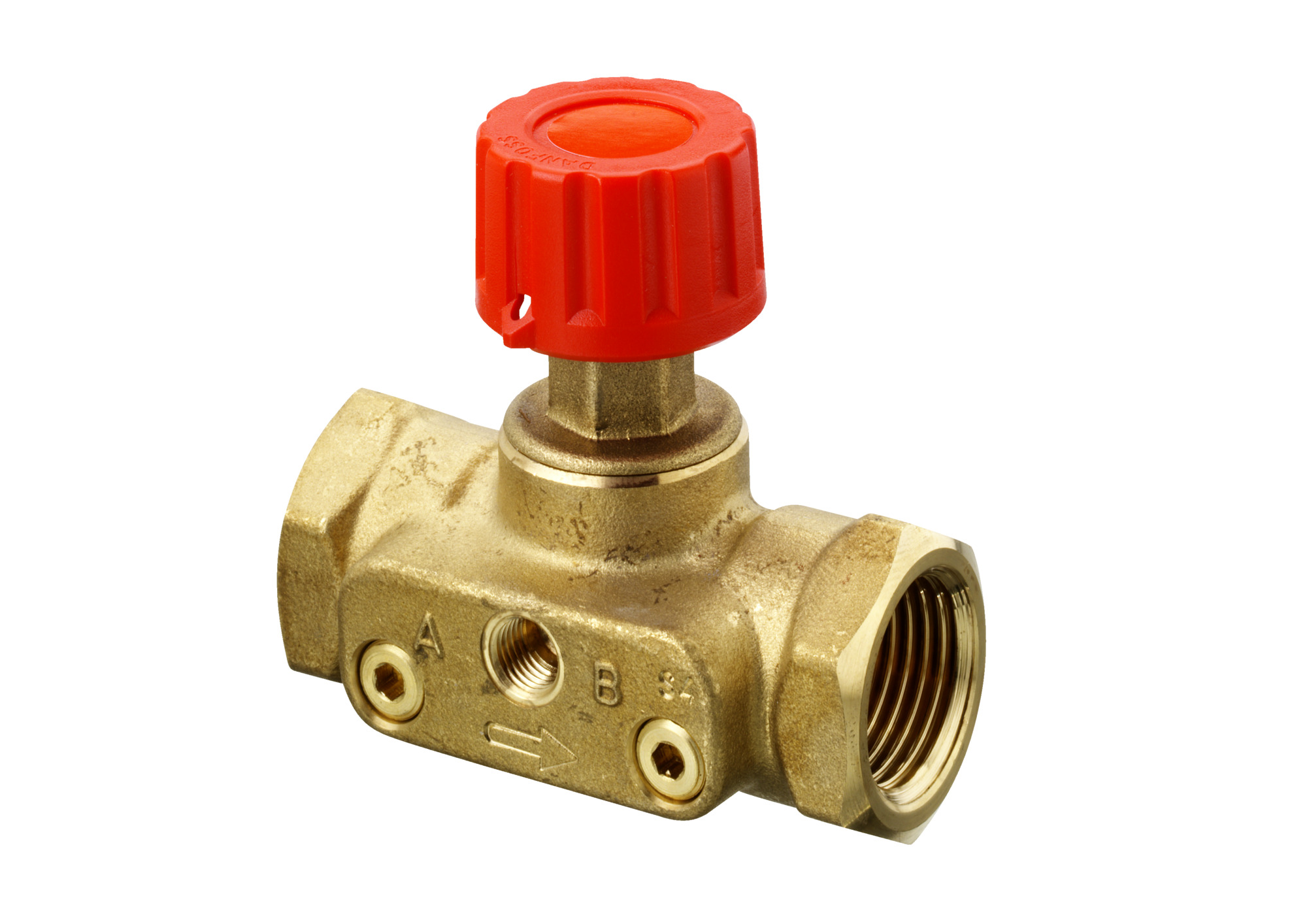 Danfoss Ручной запорный клапан CDT с внутренней резьбой CDT Клапан запорный DN 32 003Z7694  - Вид №52