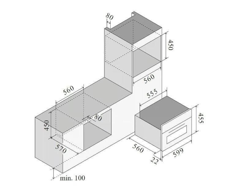 Электрическая многофункциональная печь Ilve Professional Plus ARCH-00146271 - Вид №2