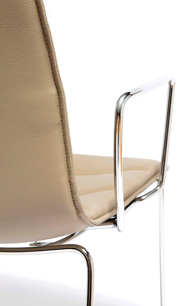 AP Factor Кожаное кресло с салазками и подлокотниками Nebraska sun-id-1470849 - Вид №2