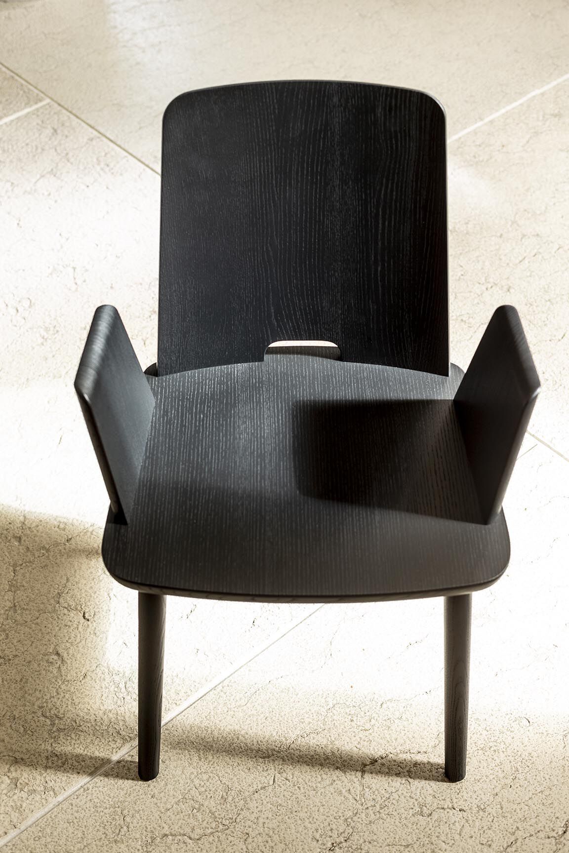 Стул из ясеня с подлокотниками SIPA планшет ARCH-00124717 - Вид №6