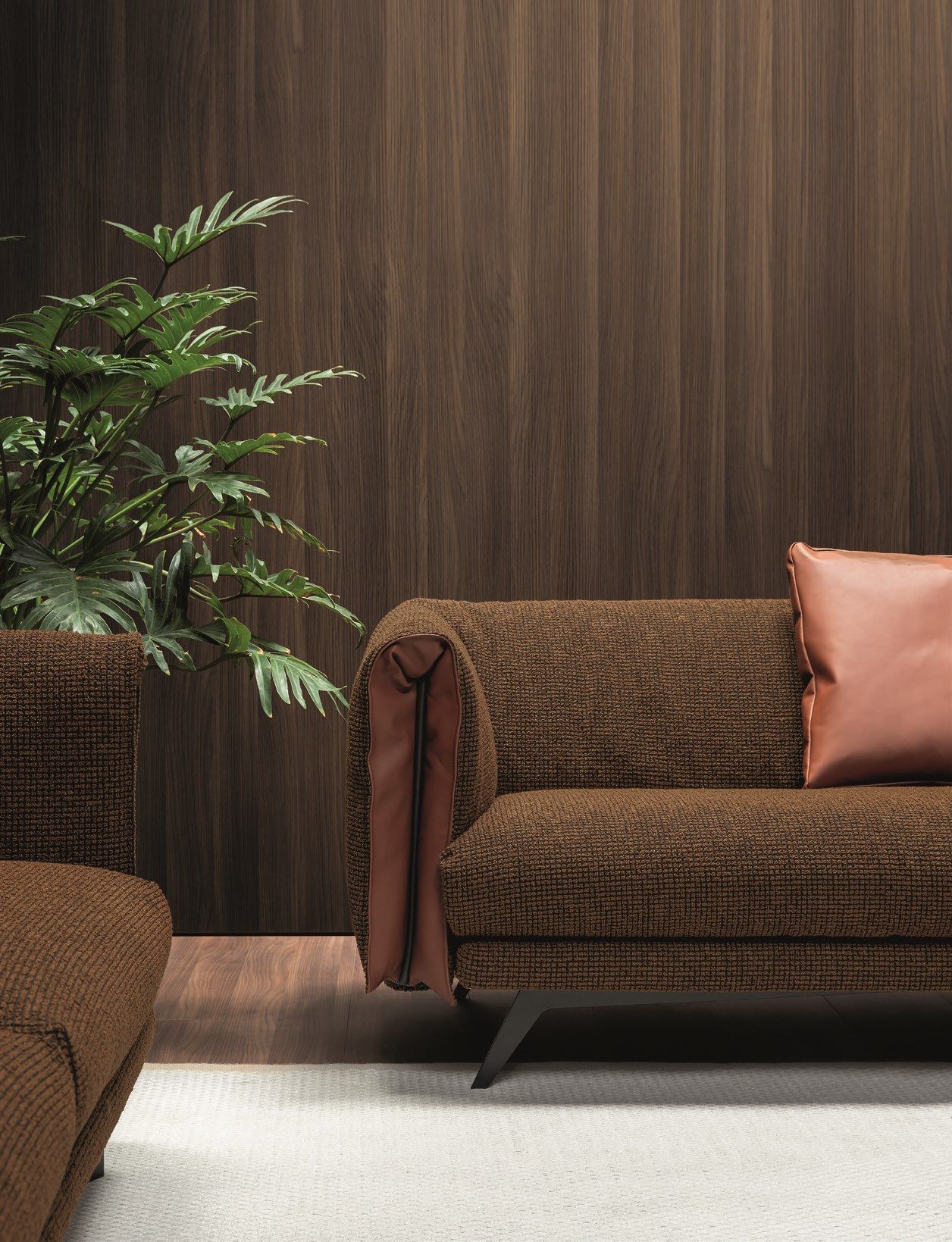 3-местный тканевый диван BONALDO Saddle ARCH-00087925