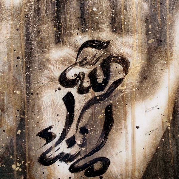 Арт-панель на холсте Alex Turco Middle East Glare In My Hands INMYHANDS