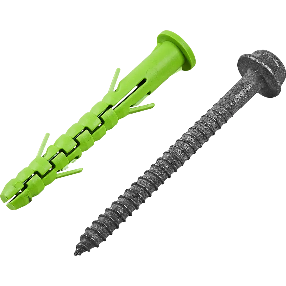 ЕВРОПАРТНЕР - Комплект фасадных дюбелей с шурупами для наружного монтажа 89359476 STLM-1007327