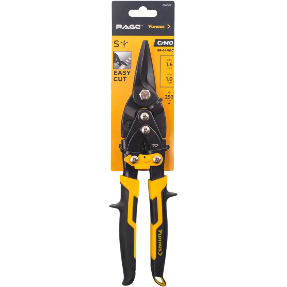 Ножницы по металлу RAGE S250 прямой рез 250 мм 89395488 STLM-1357408 - Вид №3