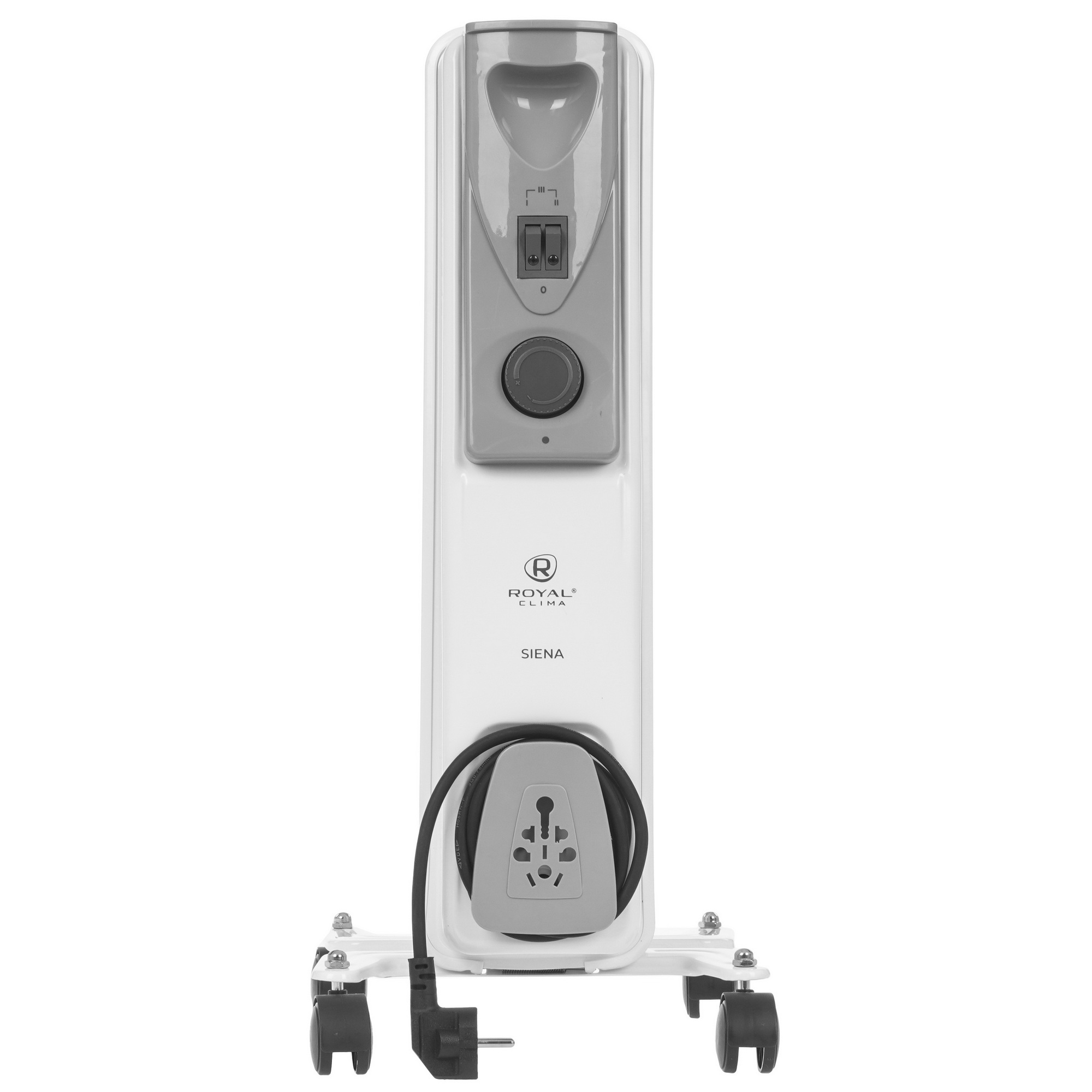 9151233 Масляный обогреватель Royal Clima ROR-S5-1000M белый STDN-0009766 - Вид №1