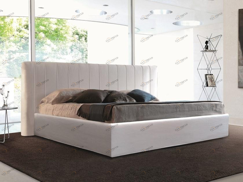 Désirée divani Кровать двуспальная с обивкой и высоким изголовьем sun-id-1466694
