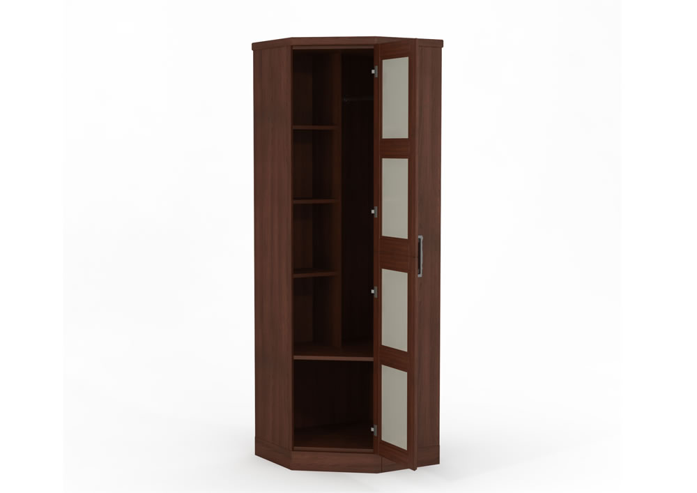 Угловой шкаф коричневый "Парма" DREAMLINE ПАРМА 175091 Коричневый - Вид №1