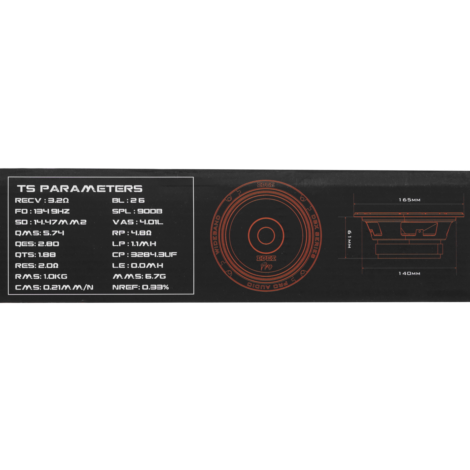 5079678 Широкополосная акустическая система EDGE EDBXPRO6W-E0F STDN-0143211 - Вид №5