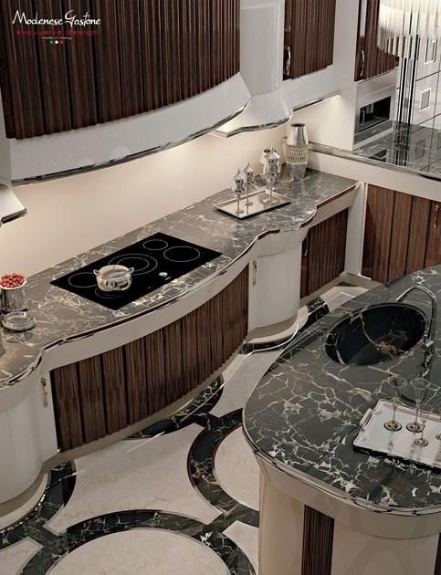 Modenese Gastone Кухня на заказ из розового дерева Cucine sun-id-1401026 - Вид №2