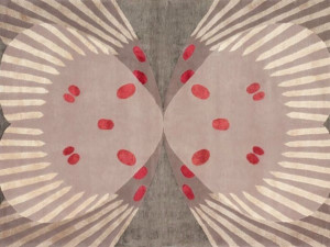 Прямоугольный ковер ручной работы