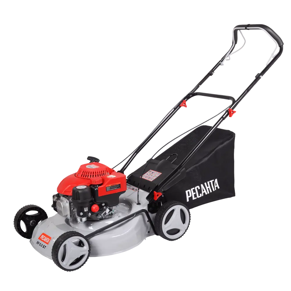 Газонокосилка бензиновая несамоходная Ресанта КР-46/1Т 5 л.с. 46 см STLM-2067828