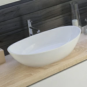 4410 Накладная раковина на столешницу  овальная HOESCH