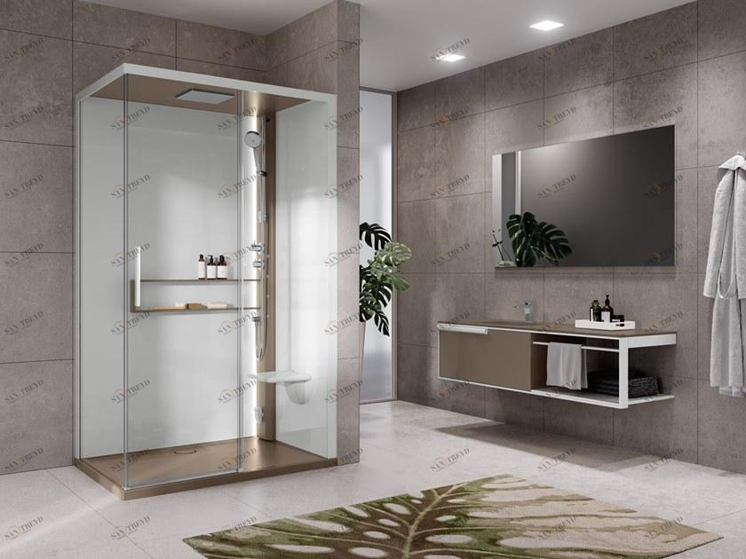 NOVELLINI Многофункциональная угловая душевая кабина Glax 2 2.0 sun-id-1441425