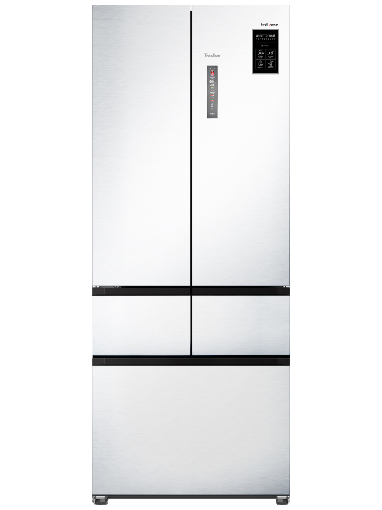 9081890 Холодильник многодверный   Tesler RFD-427BI белый STDN-0097980